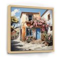 thumbnail image 2 of Designart "Mexican Charm Exploring Colonial Heritage III" People Framed Wall Art - Traditional Yellow Mexican Art Hallway Framed Wall Art Decor, 2 of 6
