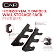 thumbnail image 3 of CAP Horizontal Bar Rack, 3 of 8