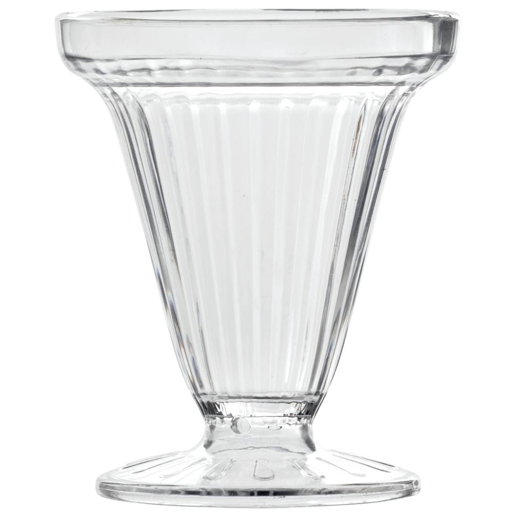 HUBERT® 6 oz Clear SAN Plastic Sundae Dish