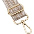 thumbnail image 3 of LAICAIW Grand Bandoulière, Sangle de Sac à Main Réglable Style Guitare avec Boucle Dorée Remplacement Tissé pour Sacs à Main (3,8 cm) Couleur3, 3 of 5