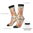 thumbnail image 2 of Yiaed Colorful Owls Print Great elasticity Crew Socks Sports socks for Men and Women, 2 of 5