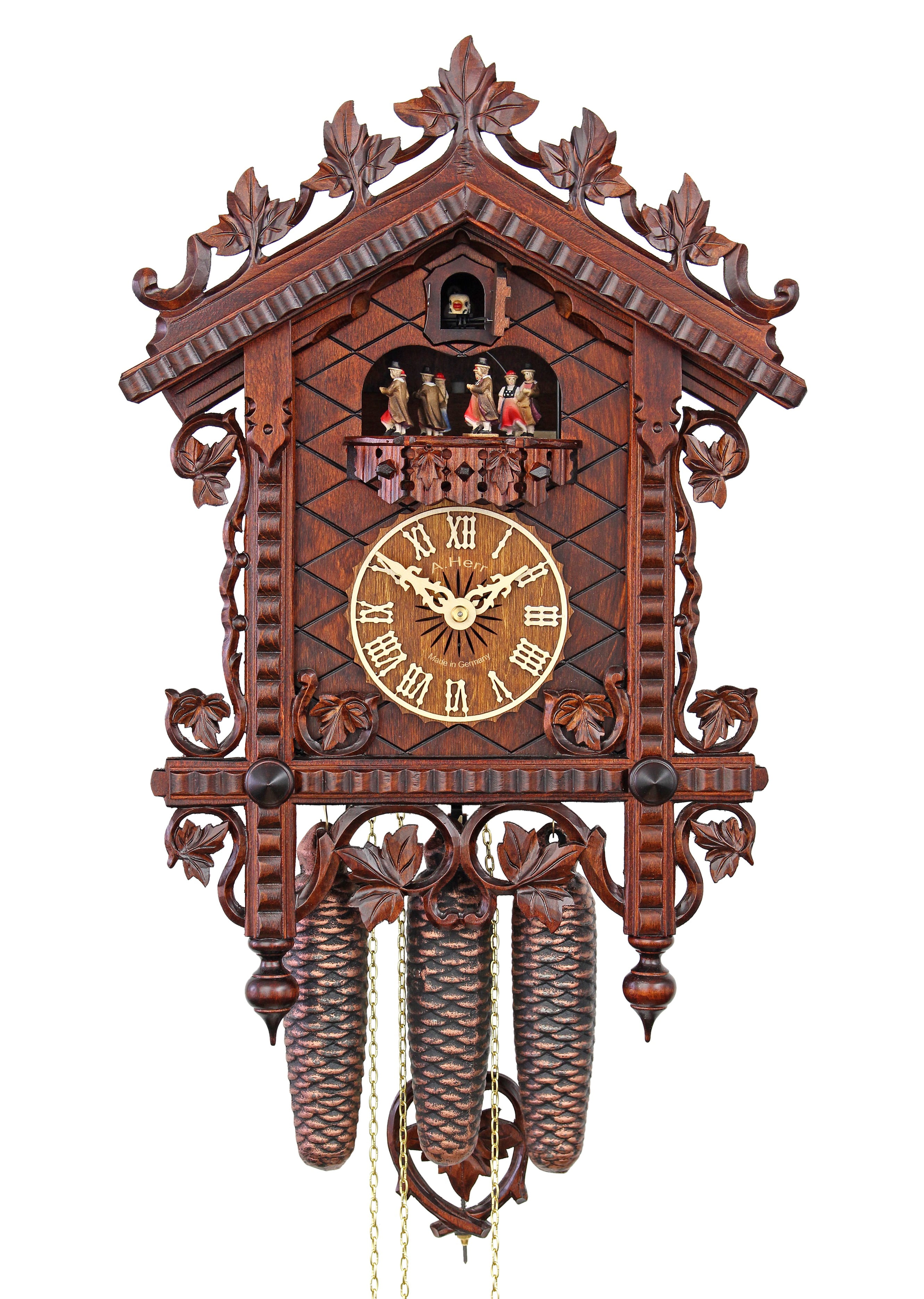 HerrZeit by Adolf Herr Cuckoo Clock - The 1870's Railway House Clock ...