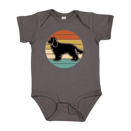 

Inktastic Cavalier King Charles Spaniel Dog Vintage Sunset Gift Baby Boy or Baby Girl Bodysuit