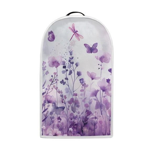 HELLHERO Handle Blender Cover with Protects Blenders Processors Polyester Dust Cover Butterfly Flowers
