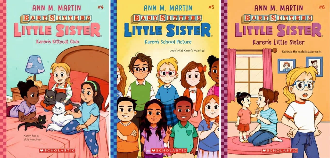 Ann M. Martin’s Baby-Sitters Little Sister Complete Series Collection (Books 1–18) – Includes Karen's Witch, Karen's Roller Skates, Karen's Worst Day, Karen's Kittycat Club, And More)