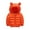 HLADC1882, variant on Toddler Baby Girl(12M-5T) Winter Puffer Jacket Coat Hooded Light Weight Padded Outwear Orange 3-4T