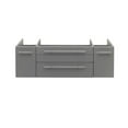 thumbnail image 2 of Fresca Lucera 48" Wall Undermount Sink Solid Wood Bathroom Cabinet in Gray, 2 of 4