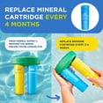 thumbnail image 6 of Pool Frog 01143812 Spa Hot Tub Replacement Floating Mineral Sanitizer Cartridge, 6 of 7