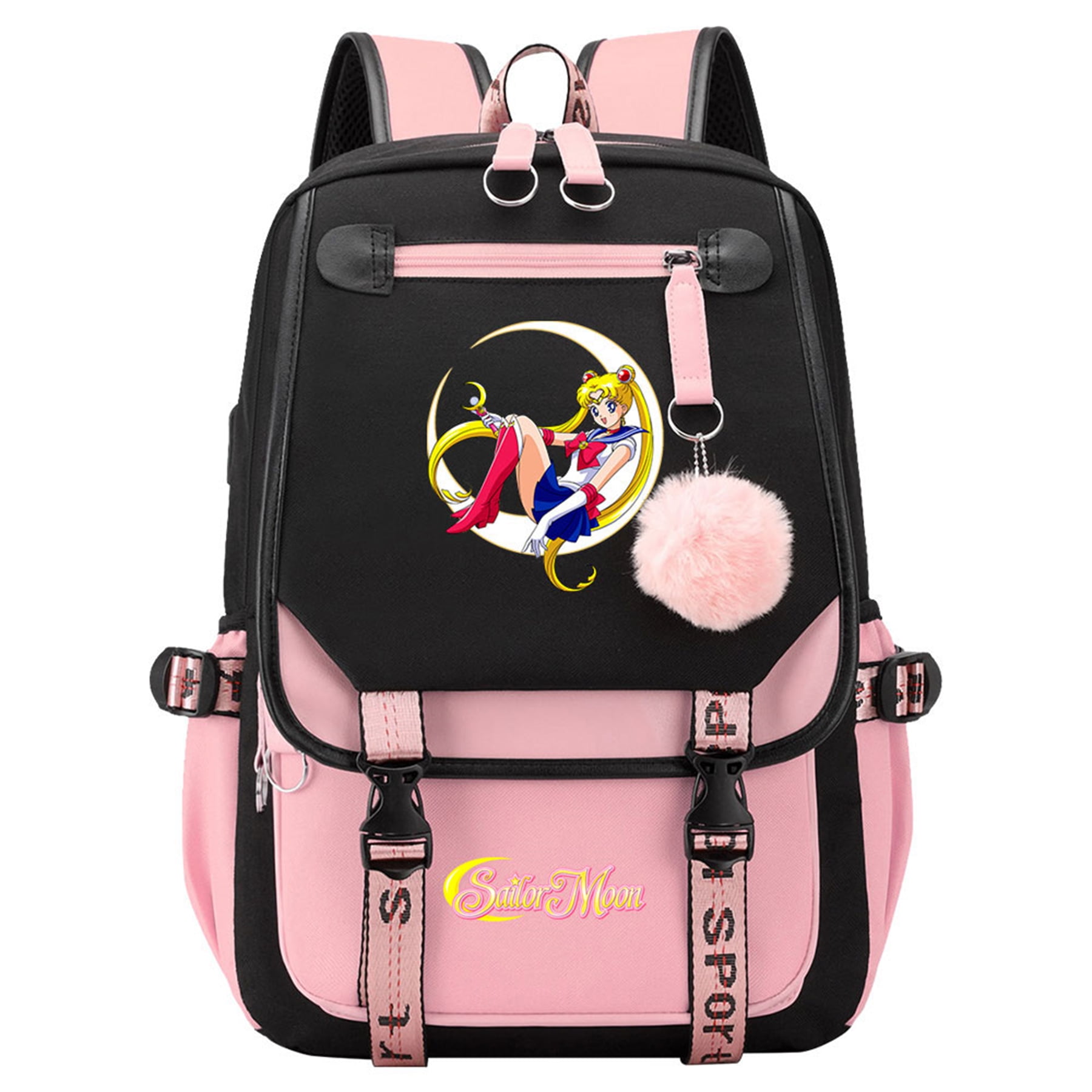 Roffatide Anime Hunter x Hunter Printed Bookbag with USB