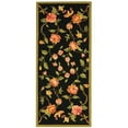 thumbnail image 6 of SAFAVIEH Chelsea Beryl Floral Wool Area Rug, Black, 2'6" x 4', 6 of 11