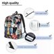 thumbnail image 4 of i20 Backpack Rudy Pankow Butterfly for Teens Student School Book Bags JJ Canvas Elementary High Gift WtN20 26s, 4 of 5