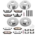 thumbnail image 3 of PowerStop Front and Rear Z36 Truck & Tow Carbon-Fiber Ceramic Brake Pad and Drilled and Slotted Rotor Kit Fits: FORD LINCOLN Select Models K1944-36, 3 of 9