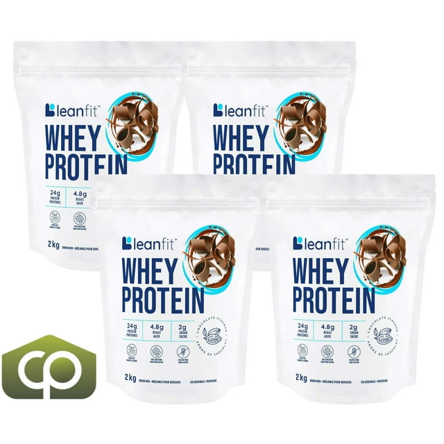 LEANFIT Whey Protein Grass Fed 2Kg/4.40 lbs- 4/CASE