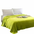 thumbnail image 2 of ERTUTUYI Soft Warm Solid Warm Micro Plush Blanket Throw Rug Sofa Bedding Green, 2 of 2