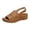 Brown, variant on Willtoo Orthopedic Wedge Sandals for Women 2026 Dressy Footwear with Buckle Ankle Strap Slingback Comfortable Peep Toe Walking Summer Casual Sandals