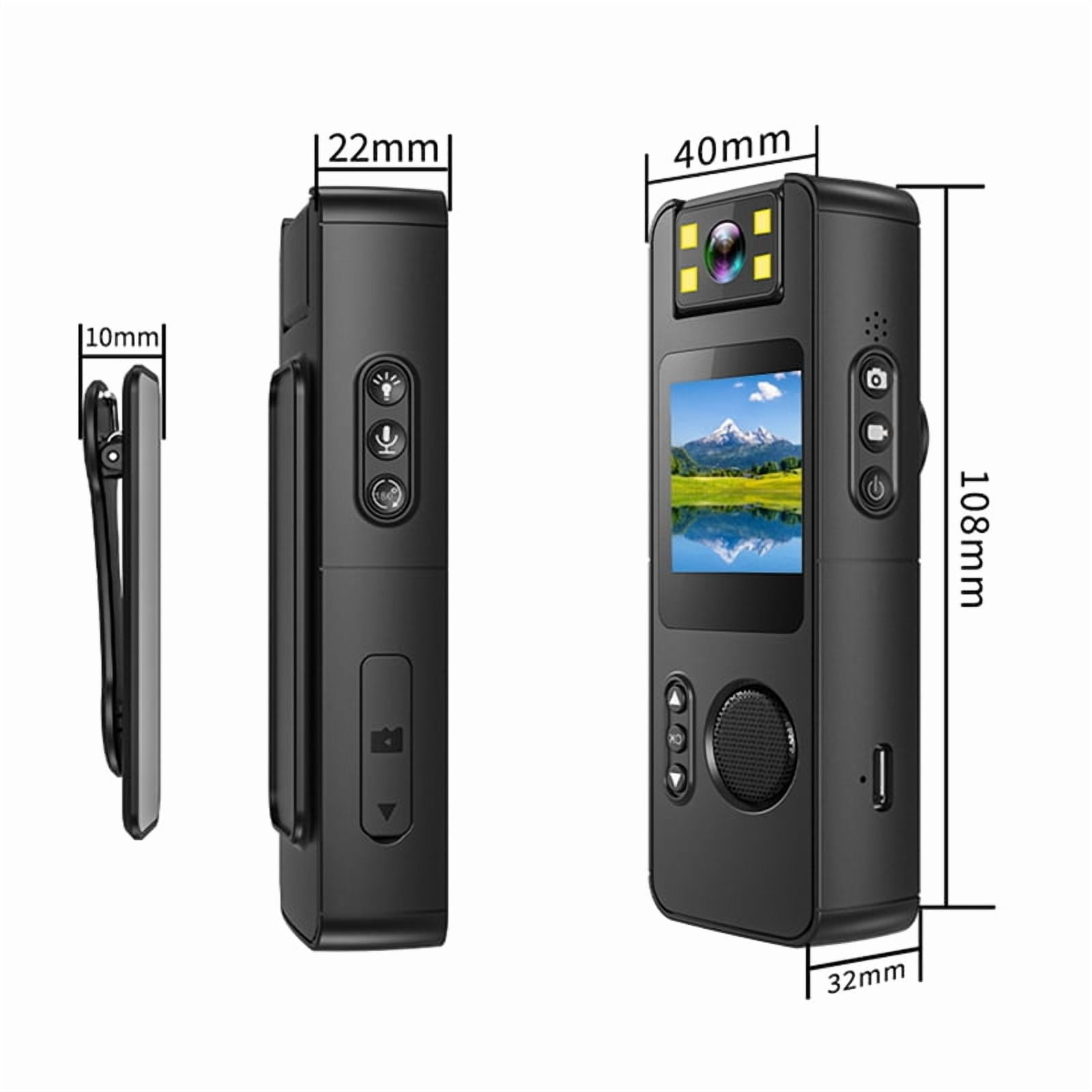 CS11 Mini Camera Night Vision LED Back Clip Portable Digital Video Voice Recorder Sport Micro-Cam Gizli Kamera Camaras,1 x camera 1 x USB Cable