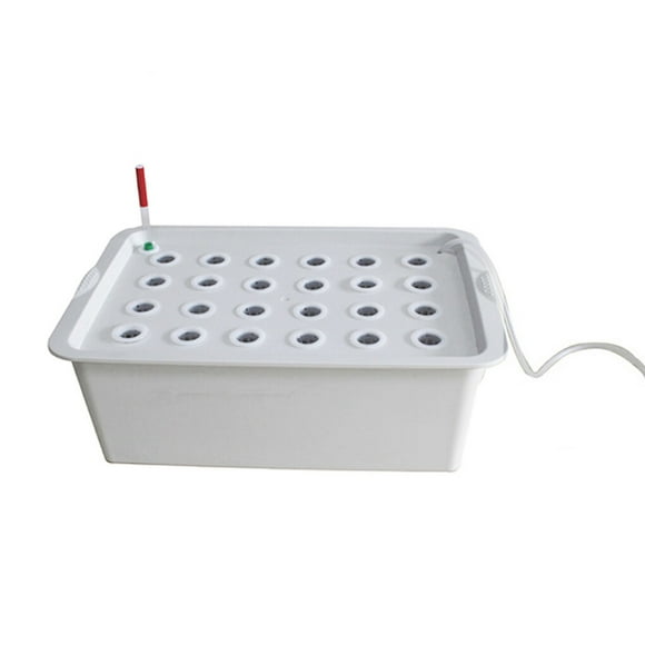 Xingzhi Indoor Hydroponics Growing System Kit 24 Holes Growing System Kit Vegetables Plant Site Set Seedling Vegetables Plant Cultivation Grow Box