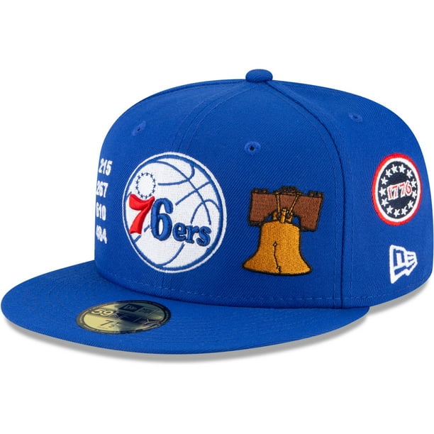 Philadelphia 76ers New Era City Local 59fifty Fitted Hat Royal Walmart Com