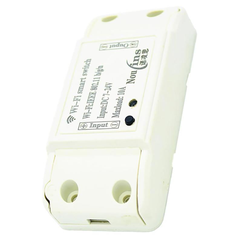 DC 7-24V Wireless Smart Switch Module ABS Shell Socket for Home Automation
