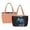 Blue Butterfly Print-A, variant on Cute Otter Print Large Capacity Quilted Tote Bag for Women Lightweight Soft Puffer Work Tote Bag Casual Everyday Commuter Shoulder Bags for Professional Woman Daily Use