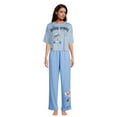thumbnail image 2 of Disney Women’s Stitch Sleep Pants, Sizes XS-3X, 2 of 5