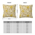 thumbnail image 3 of Rateoe Cute Bee Gnomes Pattern Throw Pillow Cover Premium Pillow Stuffer Sham Square for Decorative Cushion Bed Couch Sofa(Pillow insert not included), 3 of 8