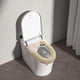 thumbnail image 1 of Tapa de asiento de inodoro con cremallera verde con asa, tapa de asiento de inodoro con bordado para el hogar, tapa de asiento de inodoro con bordado, tapa de asiento de inodoro con asa, 1 of 6