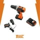 thumbnail image 2 of Taladro Destornillador Inalámbrico Black&Decker BCD703C1 Black & Decker BCD703C1-B3, 2 of 5