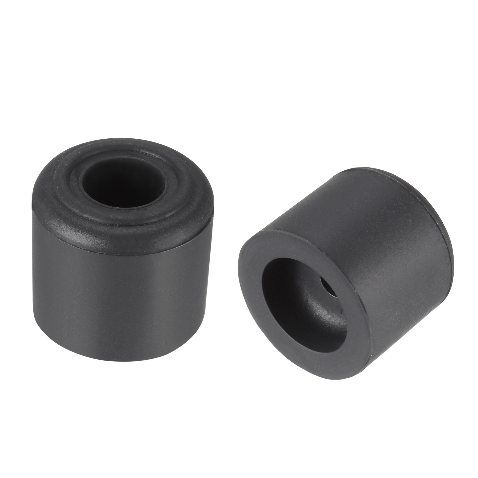 25mmx28mm Rubber Door Stop Rubber Black 6 Pack - Walmart ...