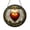 Acrylic 3.5 Inch, variant on Angel Heart Stained Glass Suncatcher Window Hanging, Winged Heart Inspired Window Decor for Home