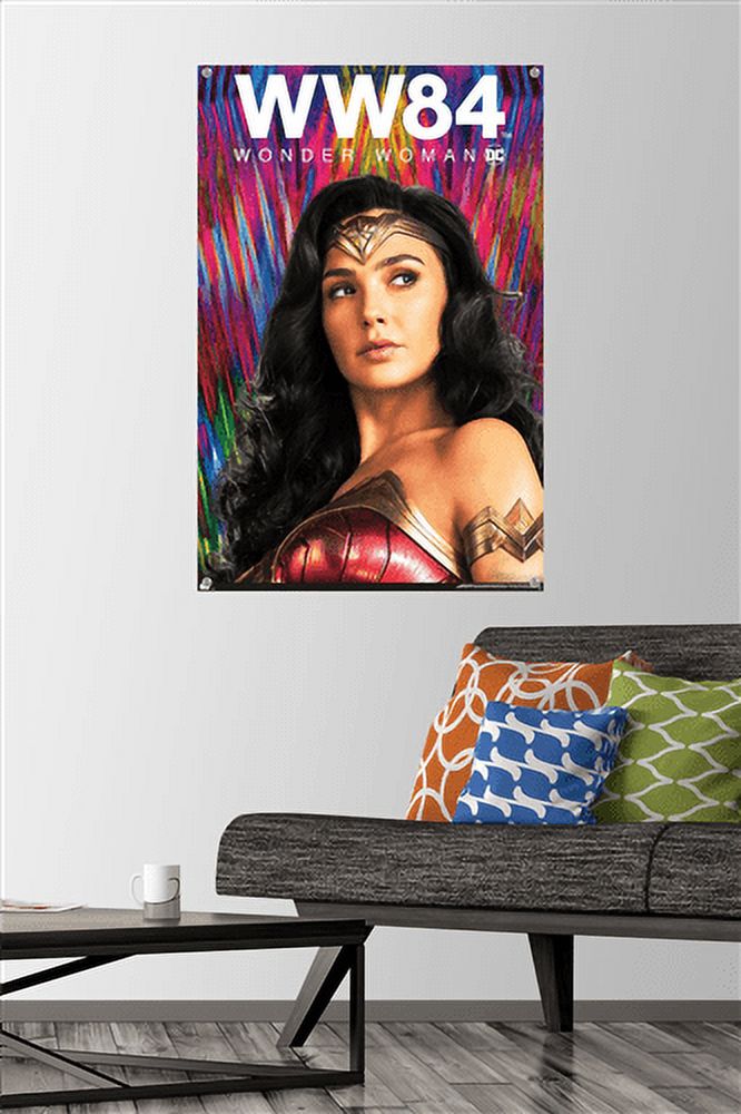 DC Comics Movie - Wonder Woman 1984 - Pose Wall Poster with Push Pins, 22.375" x 34"