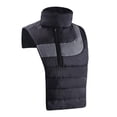 thumbnail image 3 of Chaleco de invierno para motocicleta, ropa reflectante a prueba , chaqueta Unisex, cubierta térmica para el cuello, chaleco térmico para cicl BLESIY chaleco cálido de invierno, 3 of 7