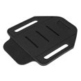thumbnail image 4 of Funda multiherramienta de cuero EDC, soporte organizador de un solo bolsillo para cinturón, linterna, Camping, color negro, 4 of 14