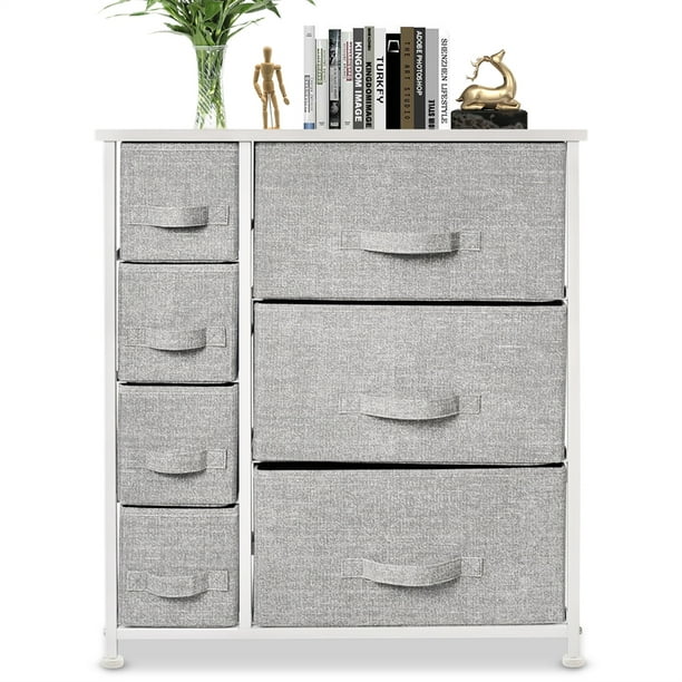 We also offer bridal & gift. bigroof dresser storage organizer fabric drawers closet shelves for bedroom bathroom laundry steel frame wood top with fabric bins for clothing