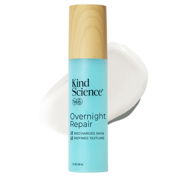 Crema hidratante nocturna Kind Science Overnight Repair para mujer
