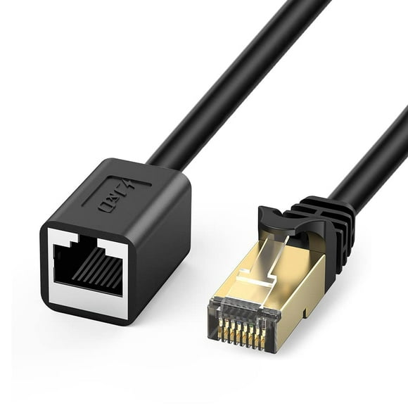 UTAH-Ethernet Extension Cable, Cat 6 Ethernet Extender Cable Adapter 5.5 Meter (18 Feet) Support Cat6 / Cat5e / Cat5 Standards, RJ45 Cords Shielded Male to Female