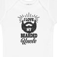 thumbnail image 4 of Inktastic I Love My Bearded Uncle Boys or Girls Baby Bodysuit, 4 of 5