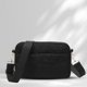 thumbnail image 5 of Bolsos Cruzados Bolso de hombro acolchado cruzados de hilo de bordado casual para fiesta (negro), 5 of 8