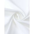 thumbnail image 6 of DARING DIVA Satin Bodysuit Button Up Long Sleeve Shirt L White, 6 of 6