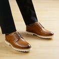 thumbnail image 6 of Bruno Marc Mens Oxford Shoes Lace-Up Comfortable Fashion Shoes, 6 of 9