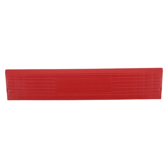 OFFIGAM Red PP Anti- Doorway Step Ramp for Car Wash, Vehicle Access, and Grates Safety