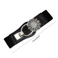 thumbnail image 3 of Wide Stretch Belt For Women Waist Belt Cummerbund Cinchs Belt Crystal Waistband Rhinestone Elastic Belt For Dress Belt, 3 of 4