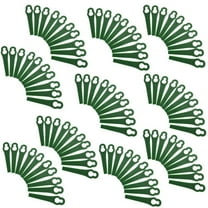 Donemore 100 Pcs String Trimmer Head Blades, Replace Plastic Knives, Grass Trimmers Accessories, Weed Wacker Head Blades Replacement Blade for Accessories for Grass Trimmer