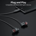 thumbnail image 2 of Auriculares UNOLYO USB C con cable y micrófono para iPhone, Samsung, 2 of 6