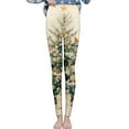 thumbnail image 2 of Endives Women's Thermal Leggings Velvet Warm Christmas Retro Printed Home Leggings Fleece Lined Leggings, 2 of 6