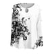 thumbnail image 4 of Camiseta de manga larga suelta con cuello redondo y estampado informal a la moda para mujer Fridja  bvmnju344, 4 of 4