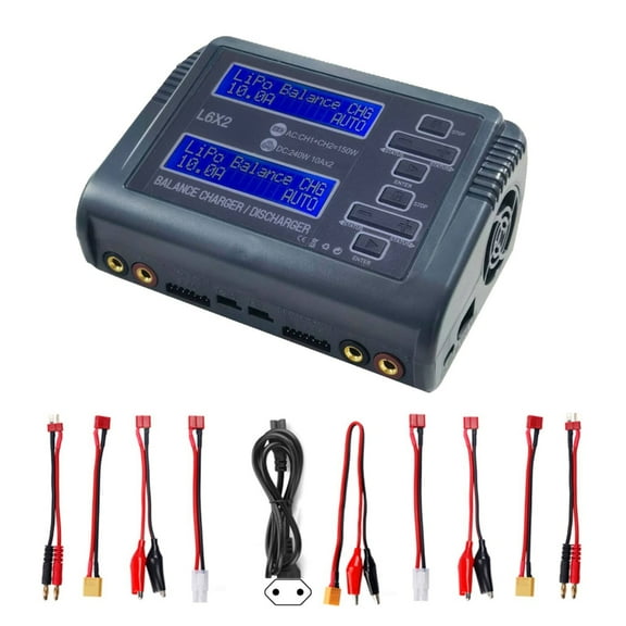 C240 Efficient 240W Battery Charger L6X2 for Various Remote Control Battery Type