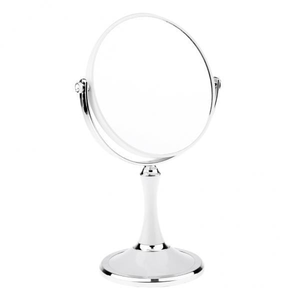 Sided Swivel Vanity Mirror with 3X Magnification, Bathroom Tabletop