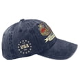 thumbnail image 5 of America Birthday Hat 250 Years Anniversary Hat Patriotic USA Baseball Cap Adjustable Distressed Print Soft Washed Cotton for 4th of July & Daily Wear Navy, 5 of 7