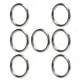 thumbnail image 5 of 7 Uds. Anillo redondo de Metal de acero inoxidable 304, resistente al agua, a prueba de herrumbre, anillo redondo soldado sin costura para aros de Fitness, anillos de Yoga de 7x40MM YUNYI BRAND Deportes, 5 of 8